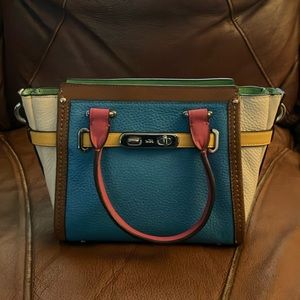 Coach Swagger in Color block